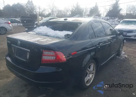 2008 Acura Tl 3.2 из США, поврежденный, VIN 19UUA66278A003611